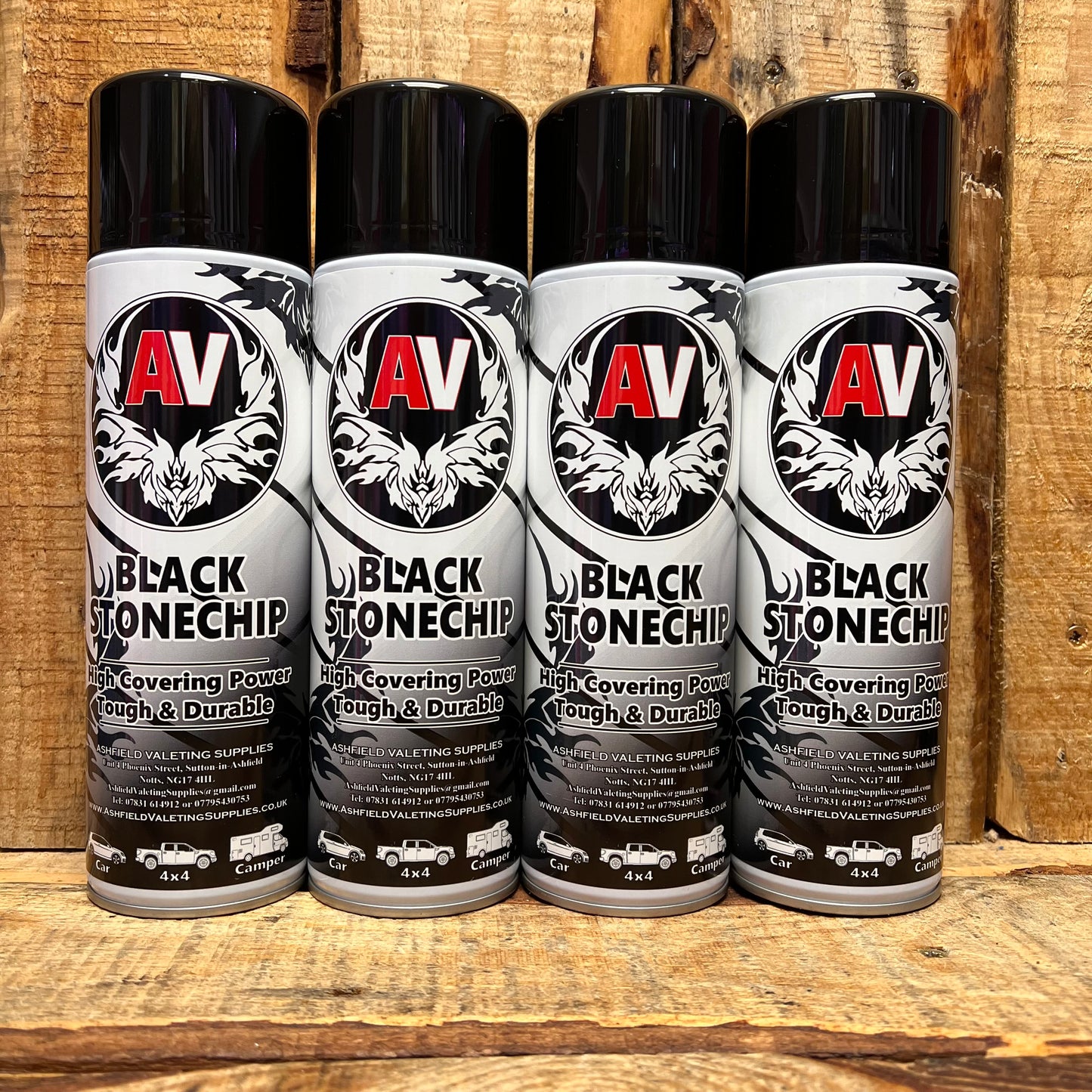 Stonechip Black - Stoneguard Spray Paint Seal