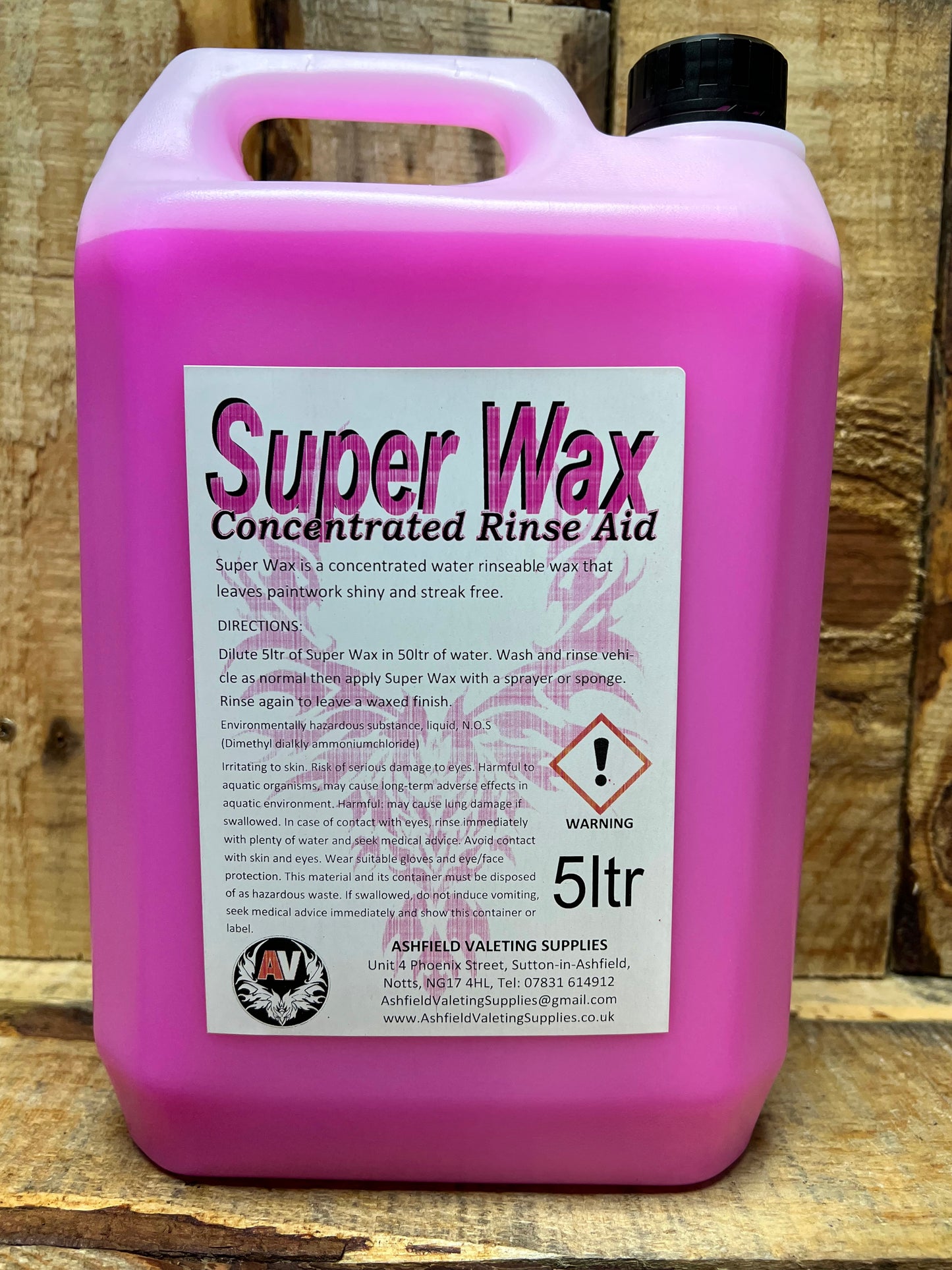 Super Wax - Sprayable Wax Water Repellent 5L