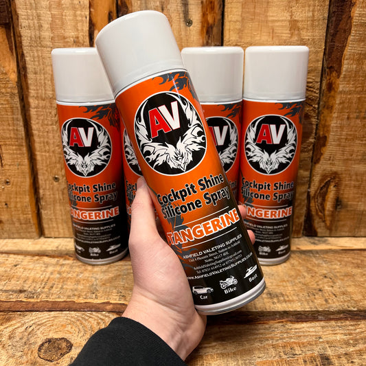 Tangerine Cockpit Shine / Silicone Spray 500ml