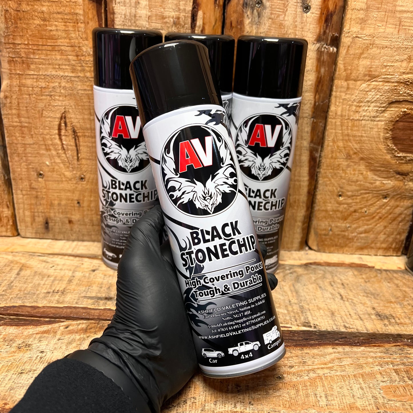 Stonechip Black - Stoneguard Spray Paint Seal