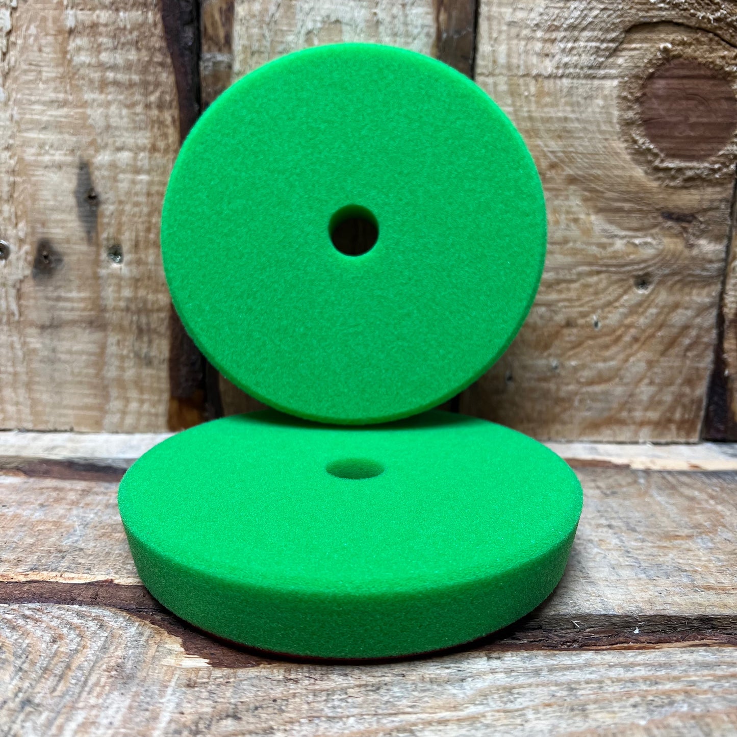 Green DA (dual action) Style Premium Buffing Head - 160mm x 25mm - Hardest