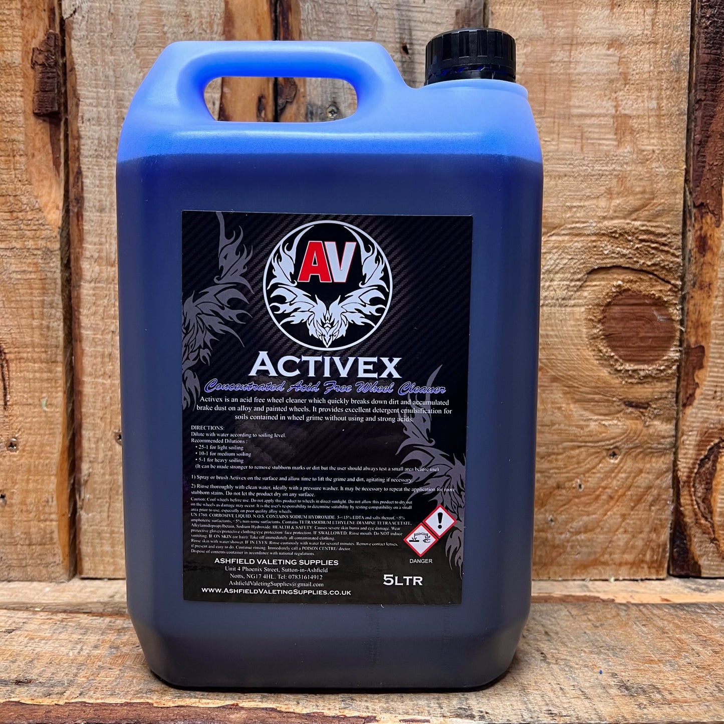 Activex - Acid Free Wheel Cleaner Concentrated 5L