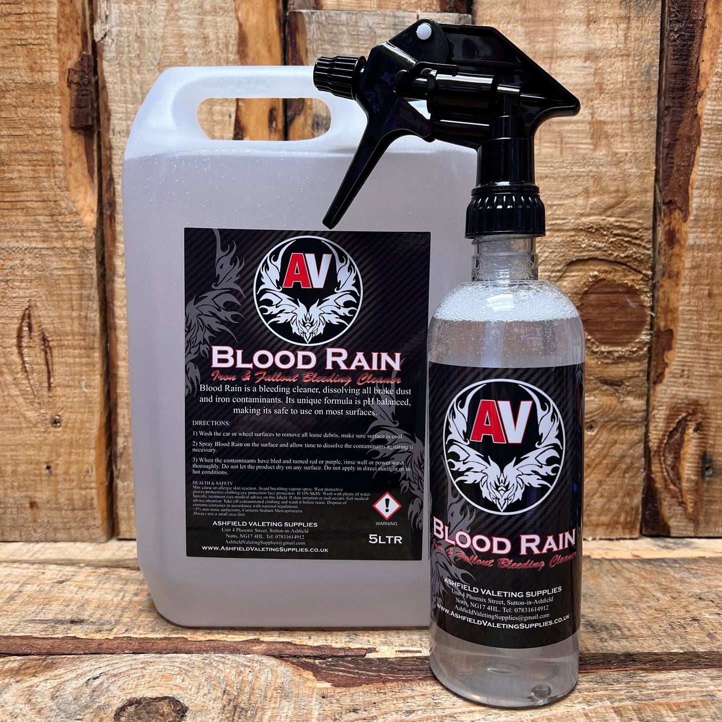 Blood Rain - Iron & Fallout - Reactive Bleeding Cleaner - pH Balanced