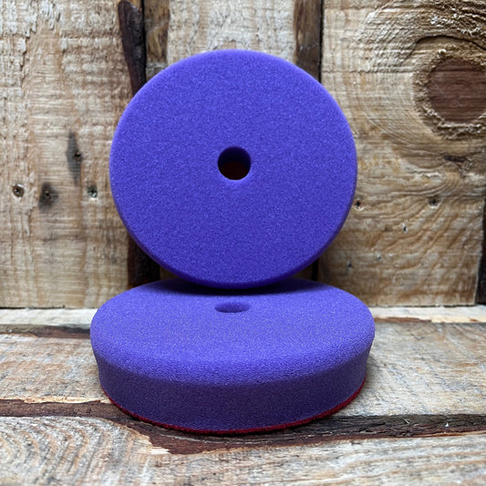 Purple DA (dual action) Style Premium Buffing Head - 160mm x 25mm - Soft